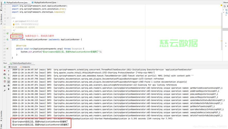 深入理解 Spring Boot 的 ApplicationRunner 接口 - 技术分享 - 云服务器
