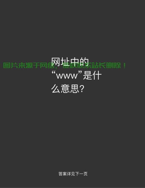 揭秘网址背后的神秘面纱,WWW的起源与秘密解析 第1张 揭秘网址背后的神秘面纱,WWW的起源与秘密解析 第1张