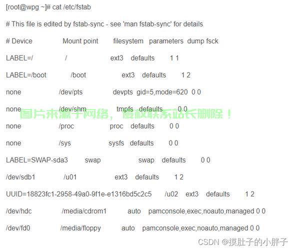 揭秘fstab，文件系统核心的秘密武器！ 第2张