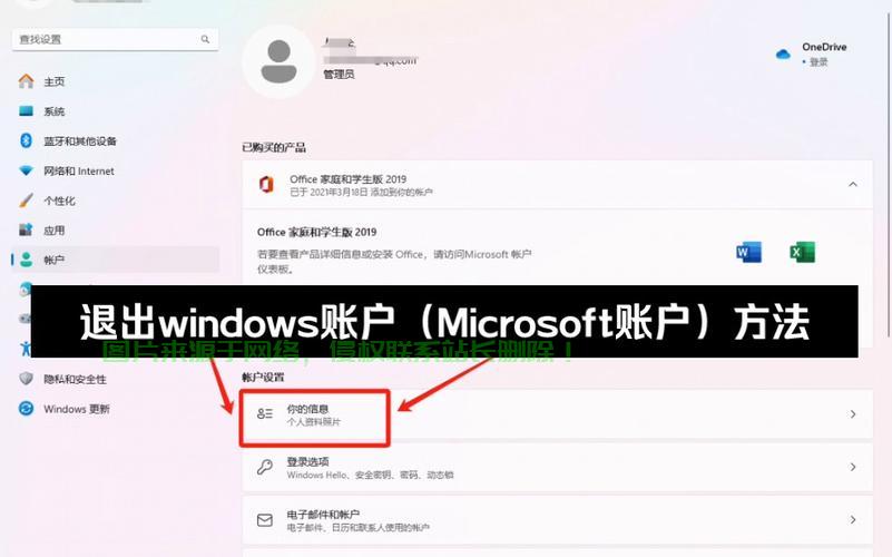 Win10快速退出微软账户登录指南 第1张