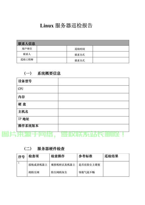 服务器资源报告怎么写的? 第3张
