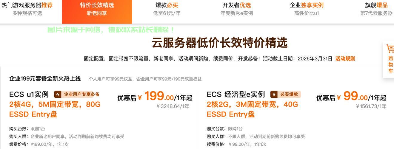 阿里云VPS价格全解析，收费标准、费用概览一网打尽 第2张