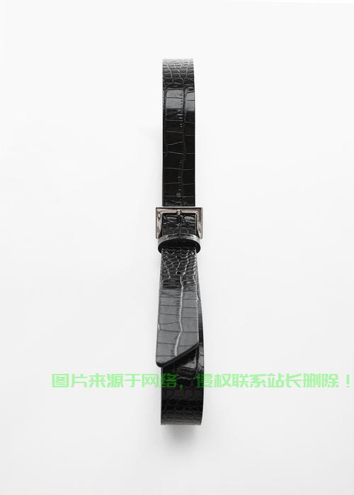 鳄鱼皮腰带，时尚奢华之选，品质与完美的融合 第3张