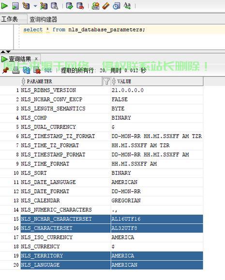 查看Linux和Oracle数据库的字符集，如何快速查看Linux系统和Oracle数据库的字符集？，如何一键查看Linux系统和Oracle数据库的字符集？ 第1张