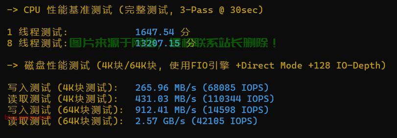 VPS性能测试详解，全面解析测试方法与技巧 第1张