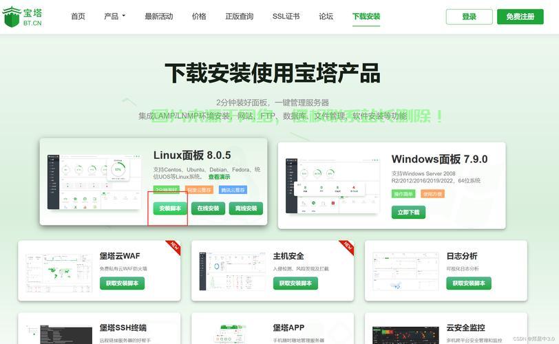 VPS安装SS与宝塔面板，轻松搞定的一站式教程！ 第3张