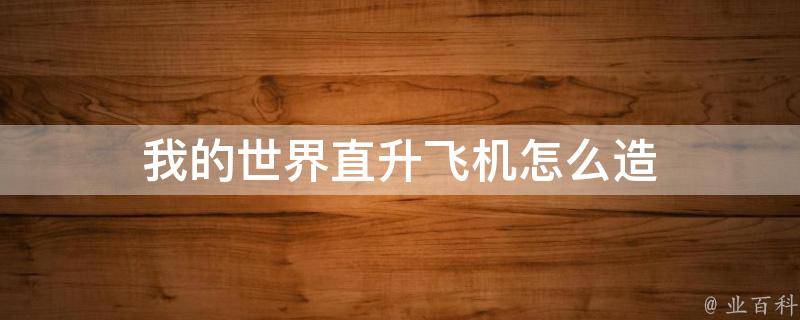 我的世界怎么样进飞机房